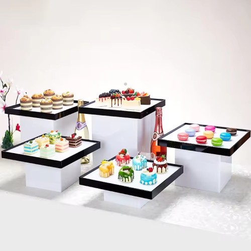 Modern Acrylic Dessert Display Stand
