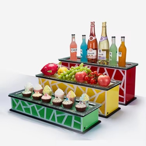LED Glowing Multi-Tier Stand | Bar KTV Buffet