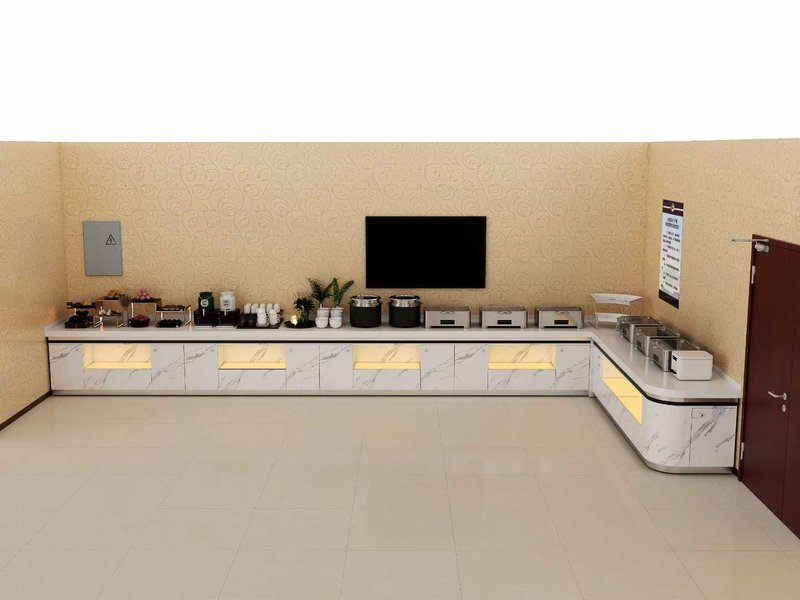 Buffet stove maintaining optimal food temperature