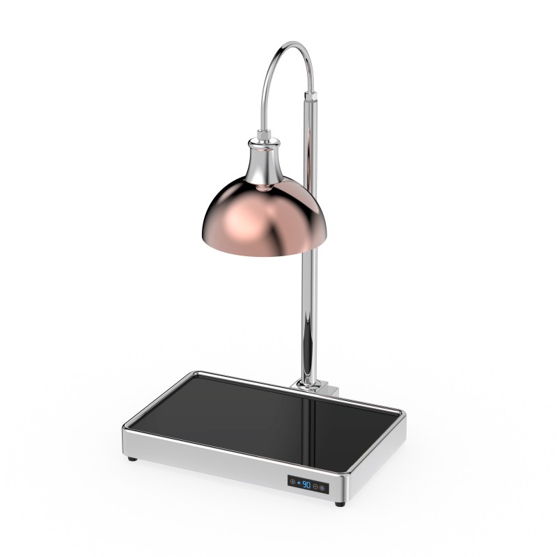 Single-Head Rose Gold Buffet Heat Lamp 主图