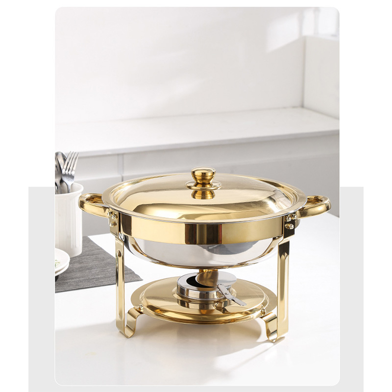 Gold-Plated Steel Lid