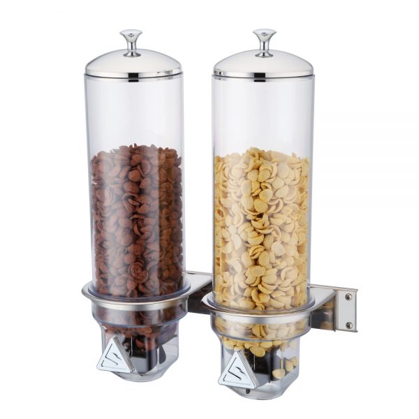4.0L x 2 Wall-Mounted Double Cereal Dispenser