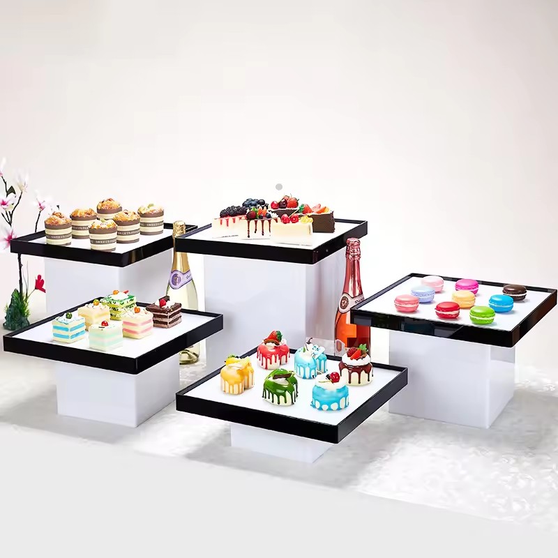 Modern Acrylic Dessert Display Stand 主图